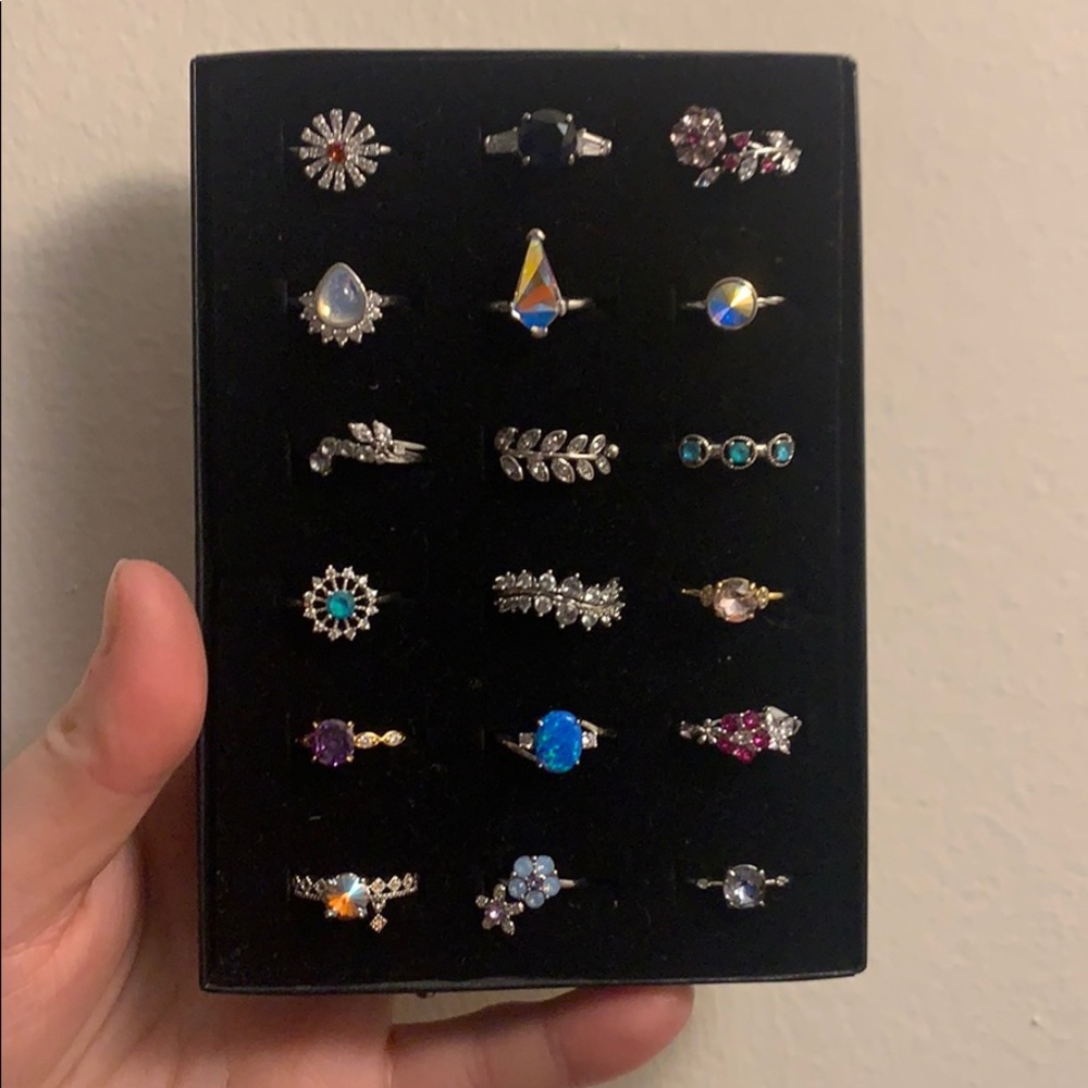 Various Fragrant Jewels Rings - SZ 6
